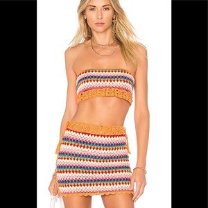 BNWT Lovers + Friends Over The Rainbow Set Size S